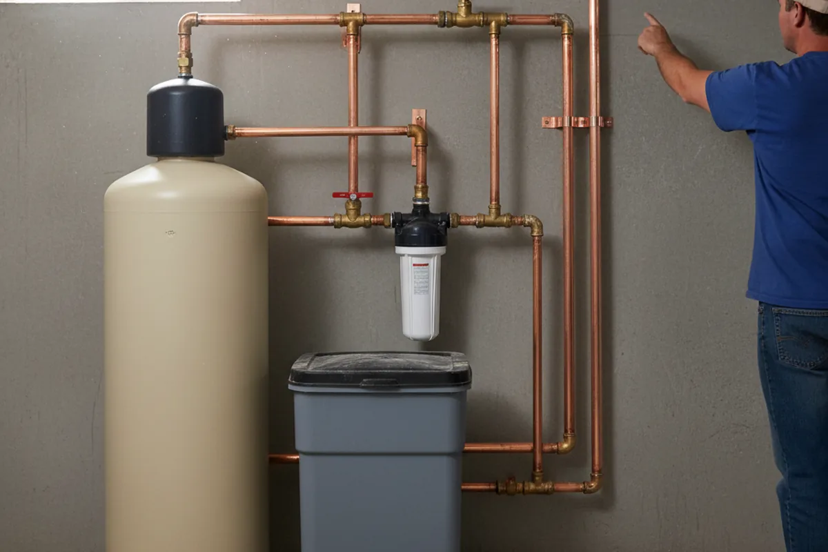 Whole-house water treatment system installed in Clearfield